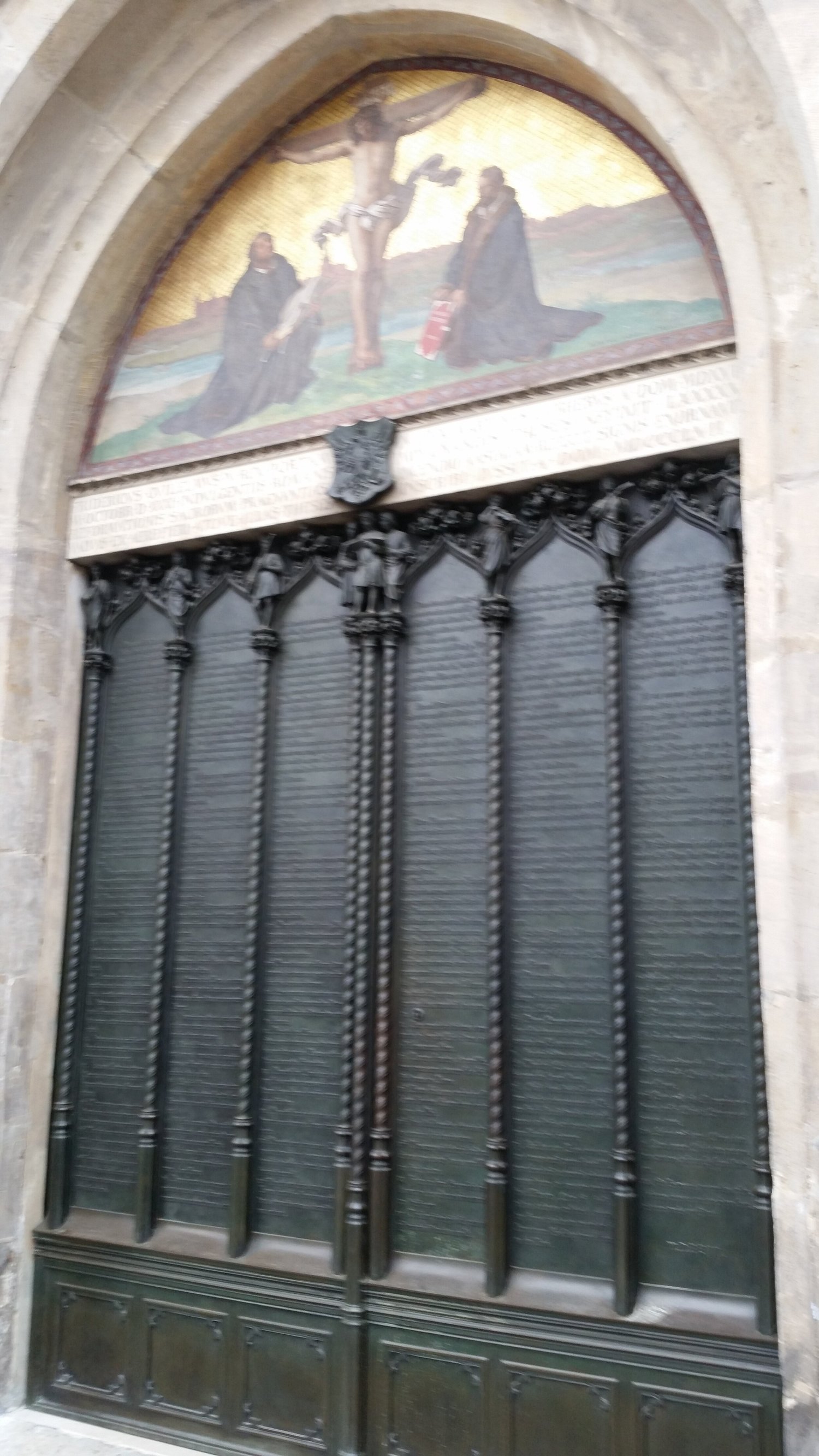Church door at Wittenberg