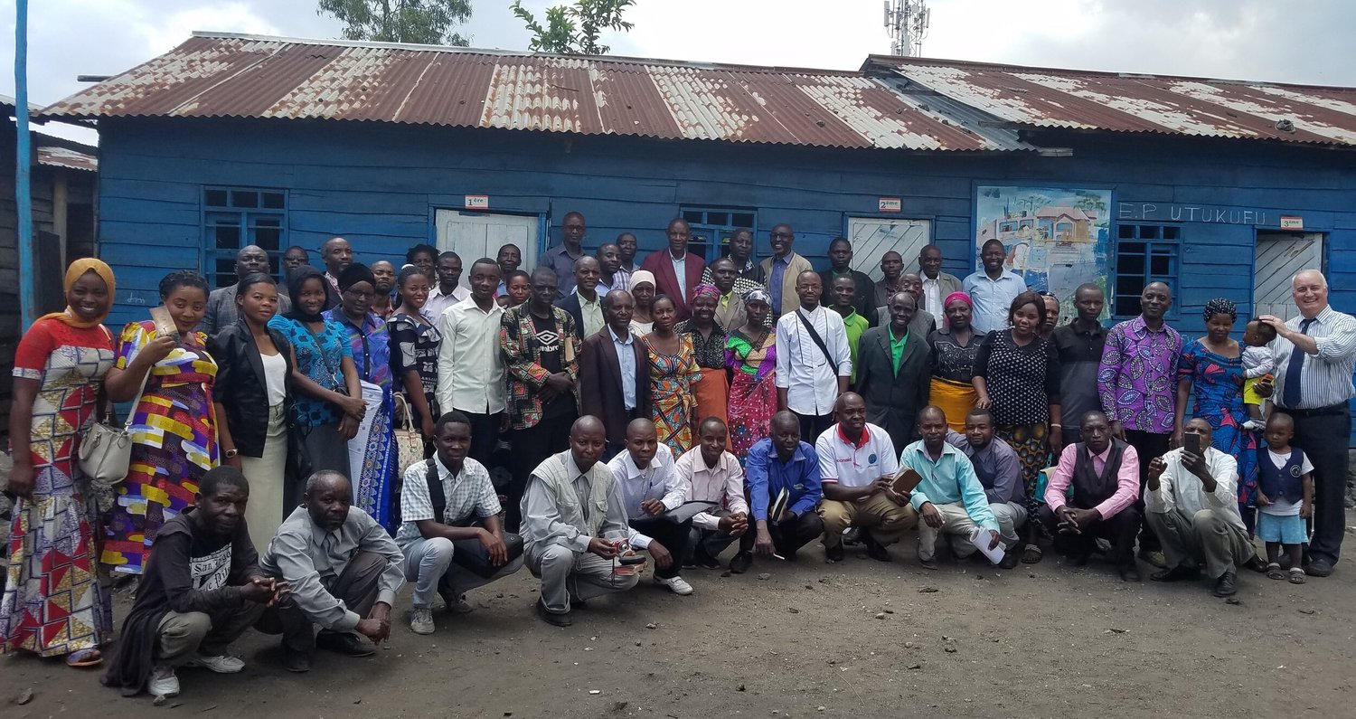 End of session, Goma, DRC