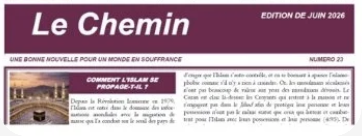 Le Chemin, June 2026 cover
