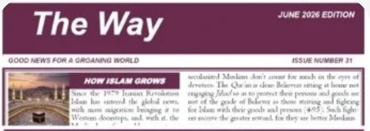 The Way, June 2026 cover